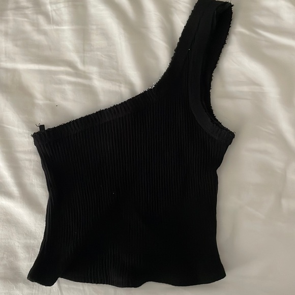 One shoulder tank top - Picture 1 of 2